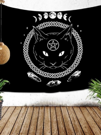 Nordic Background Cloth Závěsný Hadřík Na Pozadí Stěna Domácí Gobelín Obývací Pokoj Kreslená Deka Dekorace U Postele