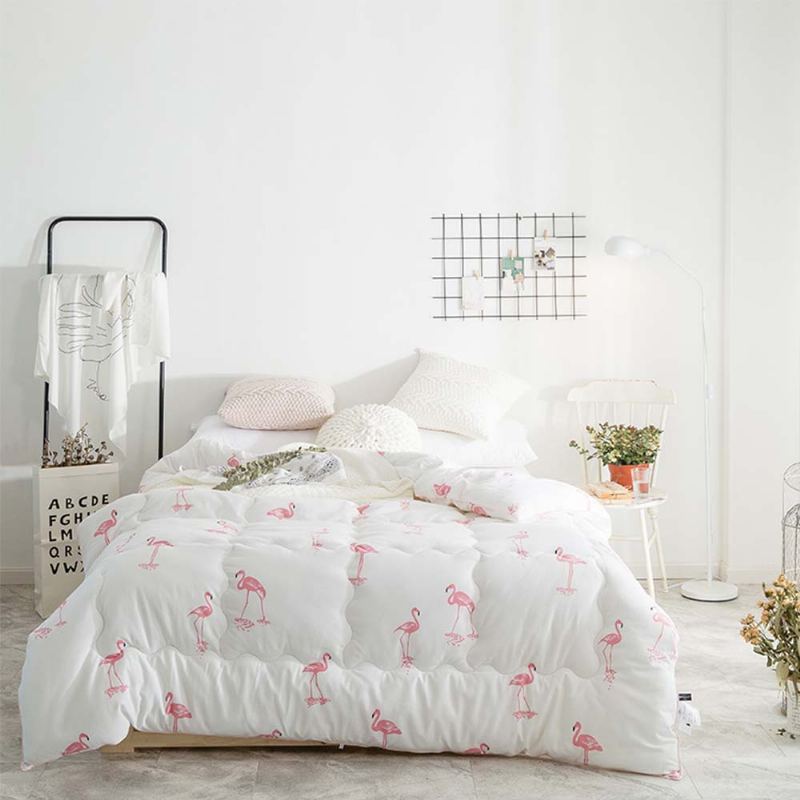 Silné Heavy Quilts Bavlněné Prostěradla Soupravy Peřiny Single Double King Size